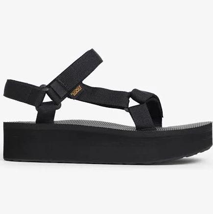 Teva Black Flatform Universal Sandals