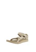 Teva Gray & White Original Universal Sandals
