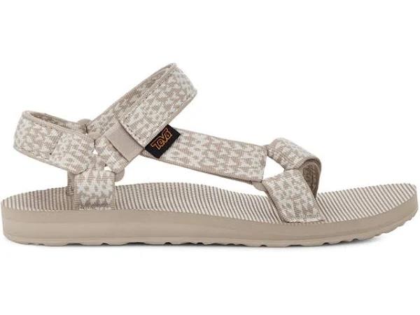 Teva Gray & White Original Universal Sandals