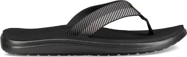 Teva Men's Voya Flip-Vori Black Gray-US 12