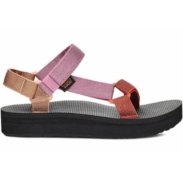 Teva Midform Universal Women's Sandals - Metallic Pink Multi