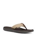 Teva Voya Canvas Flip Flops - Dune