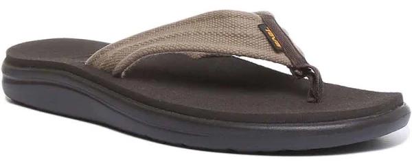 Teva Voya Canvas Flip Flops - Dune