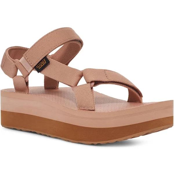 Teva Women's Flatform Universal Sandals Maple Sugar/Lion / 7