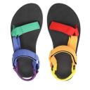 Teva Women's Original Universal Pride Rainbow Multi Sandal