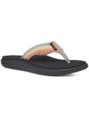 Teva Women's Voya Flip Sandals (6, black)