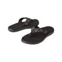 Teva Women's Voya Flip Sandals in Mahani Black, Size 5