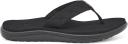 Teva Women's Voya Flip Sandals in Mahani Black, Size 5