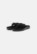 Teva Women's Voya Flip Sandals in Mahani Black, Size 5