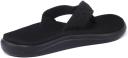 Teva Women's Voya Flip Sandals in Mahani Black, Size 5