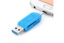 Tf / Sd Card Reader Blue