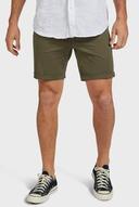 The Academy Brand Men's Cooper Chino Short in Brown, Size - 38 | AfterPay Available