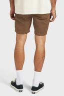 The Academy Brand Men's Cooper Chino Short in Brown, Size - 38 | AfterPay Available
