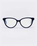 The Book Club Blue Light The Art of The Snore Glasses Navy One Size