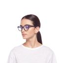 The Book Club Blue Light The Art of The Snore Glasses Navy One Size