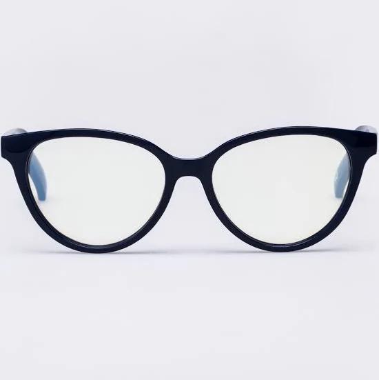 The Book Club Blue Light The Art of The Snore Glasses Navy One Size
