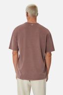 The Del Sur Tee - Washed Burgundy XXXL