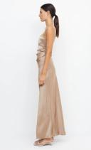 The Dreamer Square Neck Dress - Golden Size 16 | Bec + Bridge