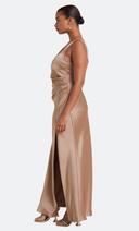 The Dreamer Square Neck Dress - Golden Size 18 | Bec + Bridge