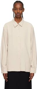 The Frankie Shop Beige Lotta Shirt