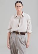 The Frankie Shop Beige Lotta Shirt