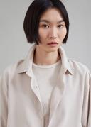 The Frankie Shop Beige Lotta Shirt
