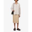 The Frankie Shop Beige Lotta Shirt
