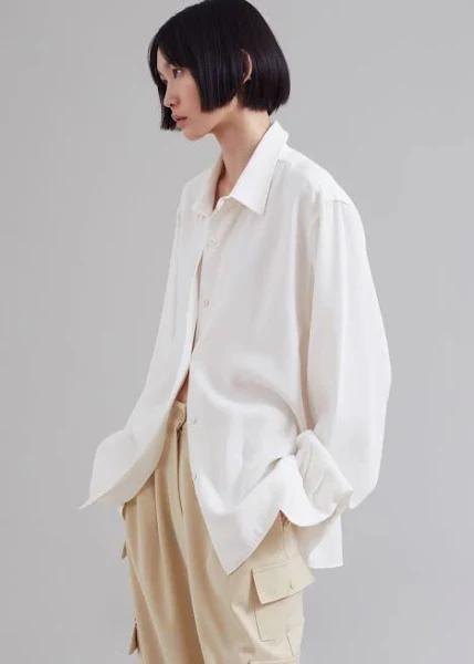 The Frankie Shop off-white Lotta Shirt