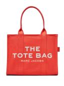 The Large Tote Bag in Electric Orange