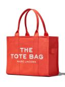 The Large Tote Bag in Electric Orange