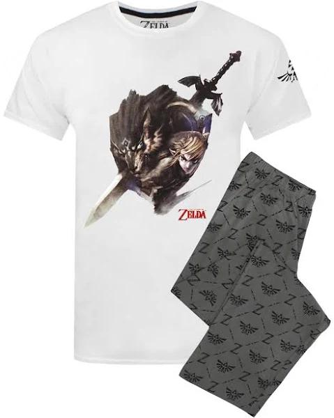 The Legend of Zelda Gaming Mens Pyjama Set - XXX-Large - AfterPay & zipPay Available