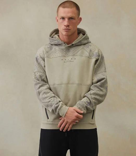 The Mercato Hoodie - Sage Combo, M - ROLER Clothing | Men's Streetwear Online