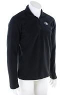 The North Face 100 Glacier 1/4 Zip Fleece Black - L