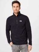 The North Face 100 Glacier 1/4 Zip Fleece Black - L