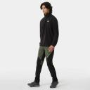The North Face 100 Glacier 1/4 Zip Fleece Black - XS