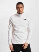 The North Face 100 Glacier 1/4 Zip Fleece Polar White - L