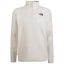 The North Face 100 Glacier 1/4 Zip Fleece Polar White - XS