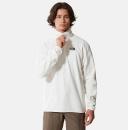 The North Face 100 Glacier 1/4 Zip Fleece White - M
