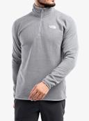 The North Face 100 Glacier 1/4 Zip / Medium Grey / L Large