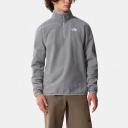The North Face 100 Glacier 1/4 Zip / Medium Grey / L Large