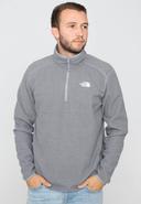 The North Face 100 Glacier 1/4 Zip / Medium Grey / L Large