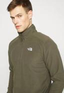 The North Face 100 Glacier 1/4 Zip Men's Fleece M New Taupe Green
