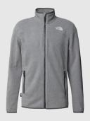 The North Face 100 Glacier Full Zip Fleece Grey - L