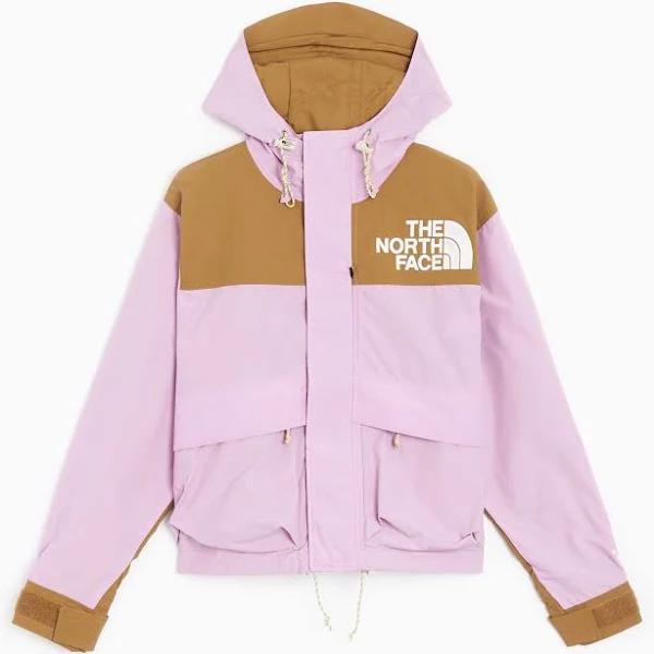 The North Face 86 Low-Fi Hi-Tek Mountain Short Jacket - Lupine / Utility Brown - L - Women