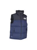 The North Face '96 Retro Nuptse Down Puffer Vest in Navy and Black