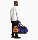 The North Face Base Camp Duffel - M / Ponderosa Green-Lapis blue-cone Orange