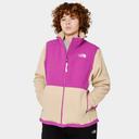 The North Face Beige & Purple Denali Jacket