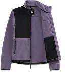 The North Face Black & Purple Denali Jacket
