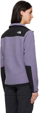 The North Face Black & Purple Denali Jacket