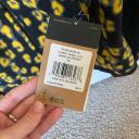 The North Face Black & Yellow Leopard Print Denali 2 Jacket